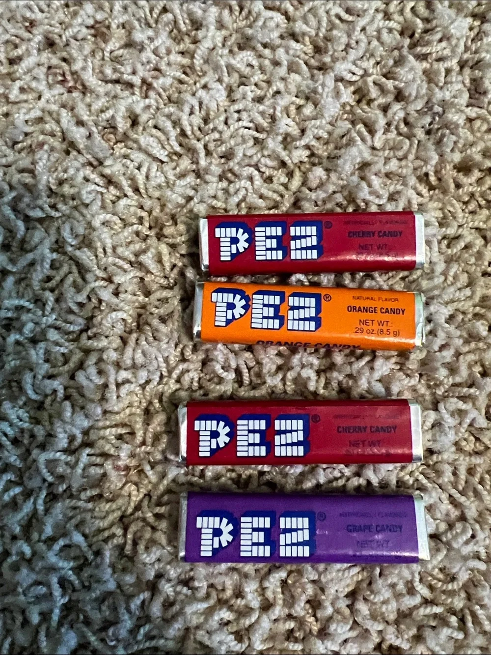 Santa PEZ Dispenser with 4 Packs Candy